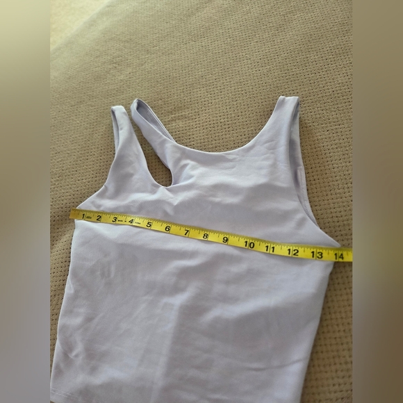 NEW Becco Midi cutout top purple size small (sports top/bra - no padding) - Picture 5 of 12